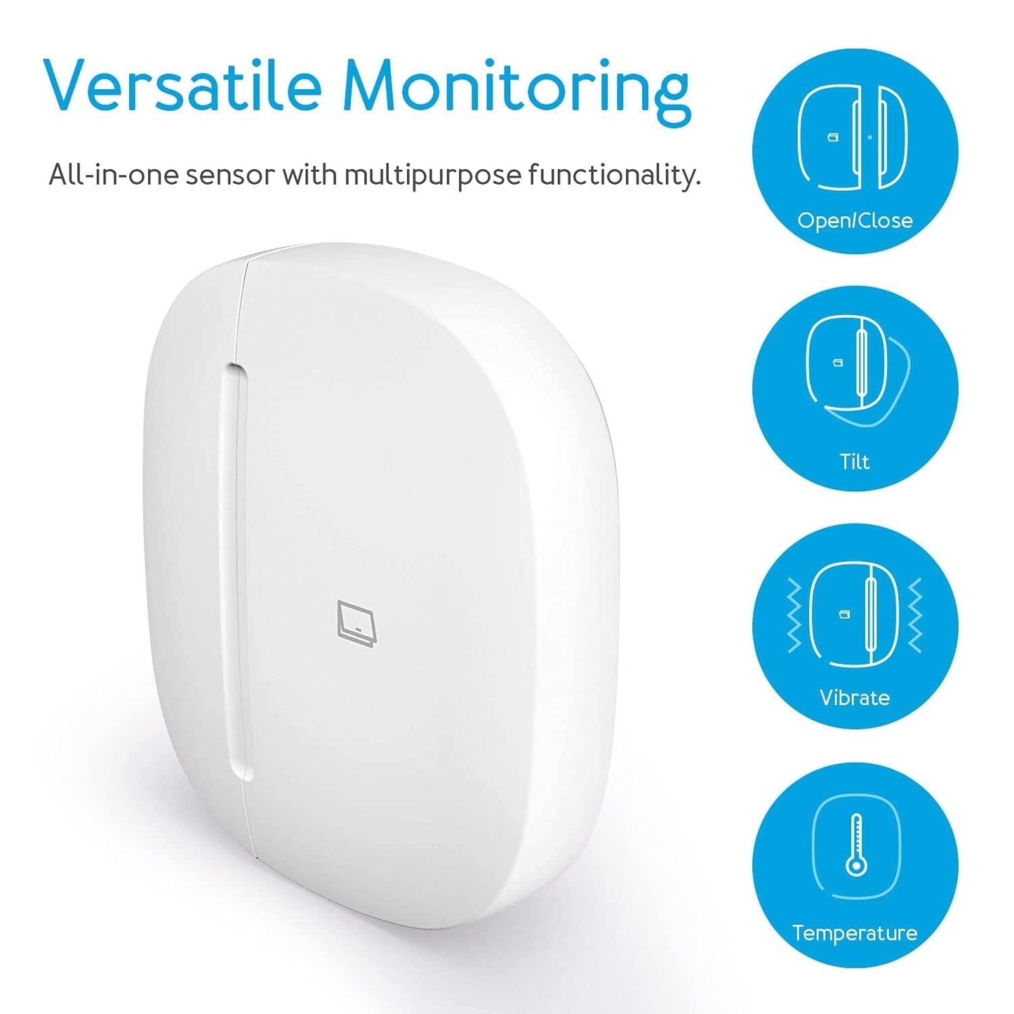 Aeotec SmartThings Open Close Multipurpose Sensor, Door Window Sensor - evergreenly