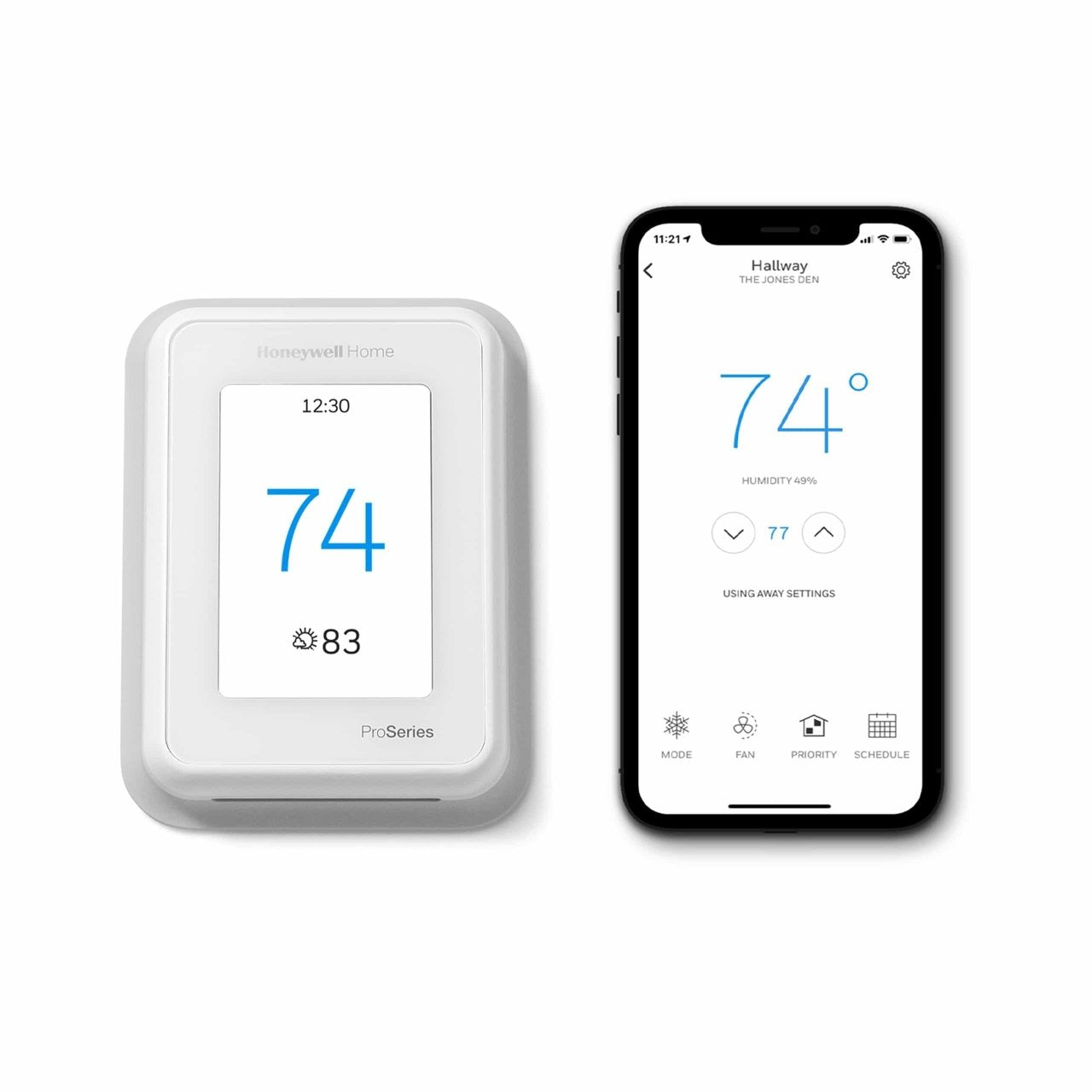 Honeywell T10+ Pro Smart WiFi Thermostat with RedLINK Support THX321WFS2001W