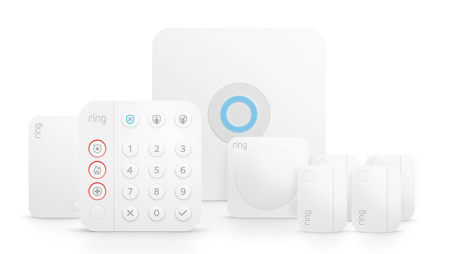 Ring Alarm Gen 2 Wireless Security System 8 Piece Kit