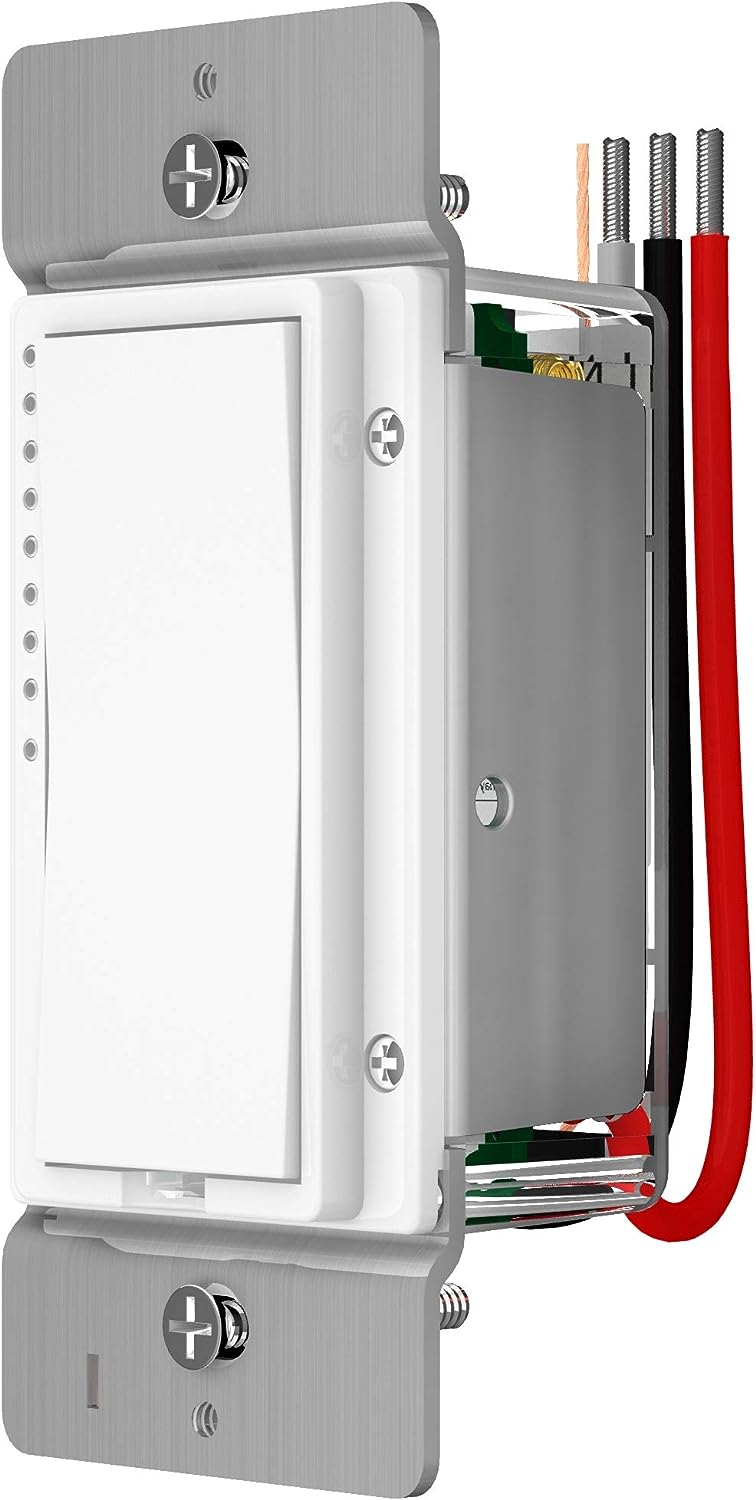 INSTEON Dual Band SwitchLinc Dimmer 600W White