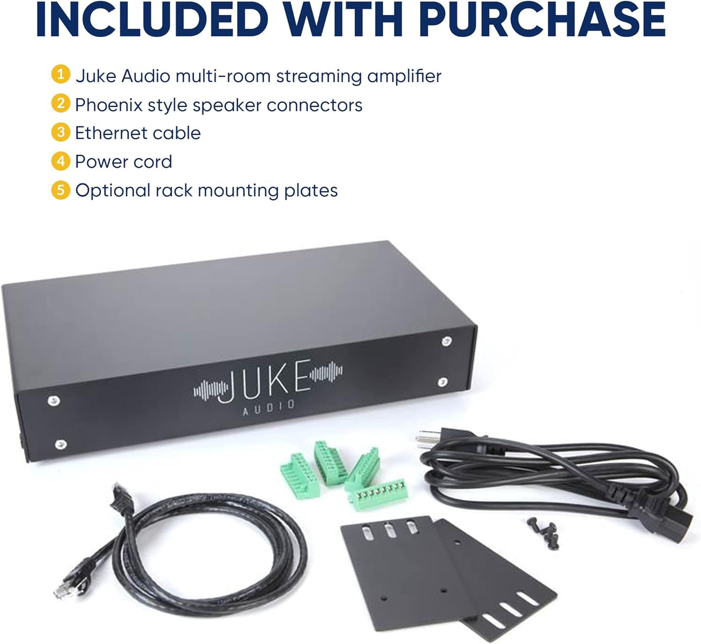Juke Audio JUKE+ Whole Home Audio 6 Zone Streamer Amplifier