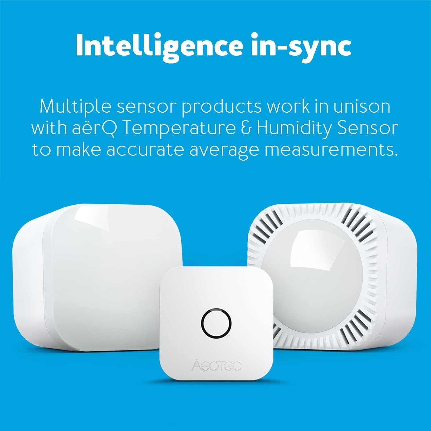 Aeotec aërQ ZWave Temperature and Humidity Sensor - evergreenly