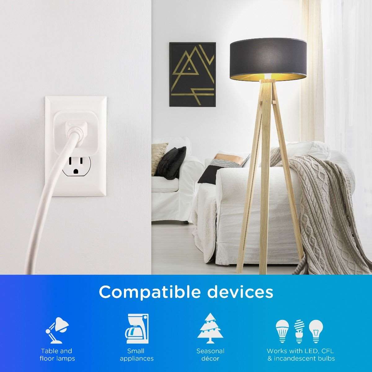 Enbrighten WiFi Plug On Off Smart Switch, 4 Pack - evergreenly