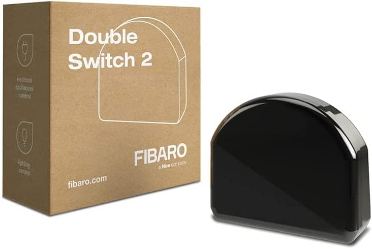 FIBARO Double Switch 2 Zwave Micro Module with Energy Monitoring - evergreenly