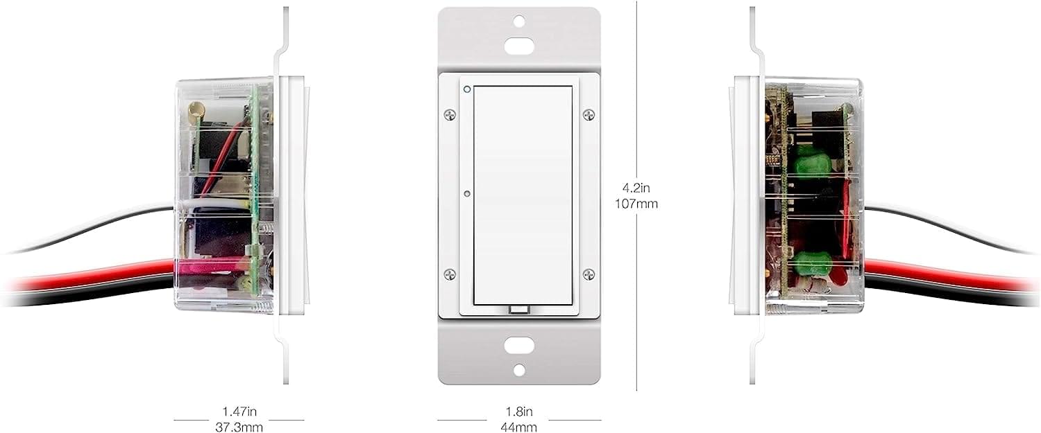 INSTEON Dual Band SwitchLinc On/Off Switch White - evergreenly