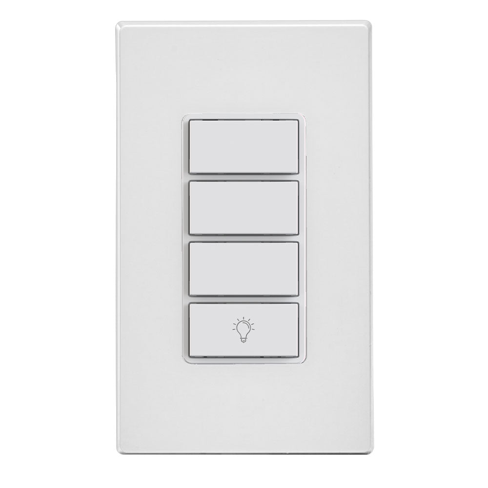 Leviton Decora Smart WiFi Scene Controller with On Off Switch Built In, Gen2 - evergreenly