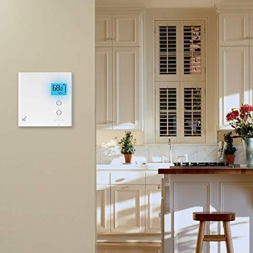 Stelpro Ki STZW402WB+ Zwave Baseboard Line Voltage Thermostat 120V 240V - evergreenly